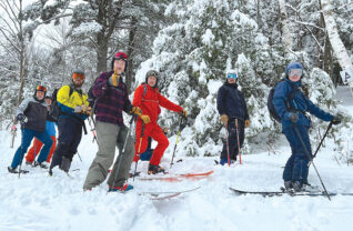 Skiers at Hickory. Photo courtesy Hickory.