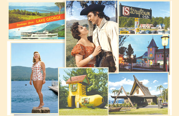 Theme parks occupy a prominent place in “Welcome to Lake George: Vacation Paradise of the 1950s and 60s.” So, too, do dude ranches, water skiing and the transformation of Bolton Landing after World War II, which are also subjects of “Thursday Nights at the Museum” presentations. Visit theboltonmuseum.org. for dates and times.